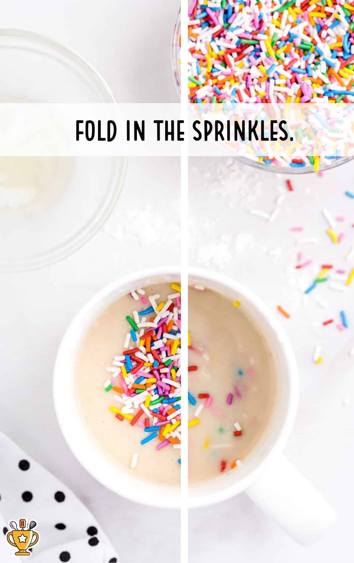 Sprinkles in a bowl