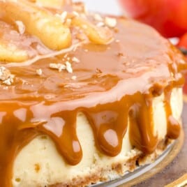 Caramel Apple Cheesecake