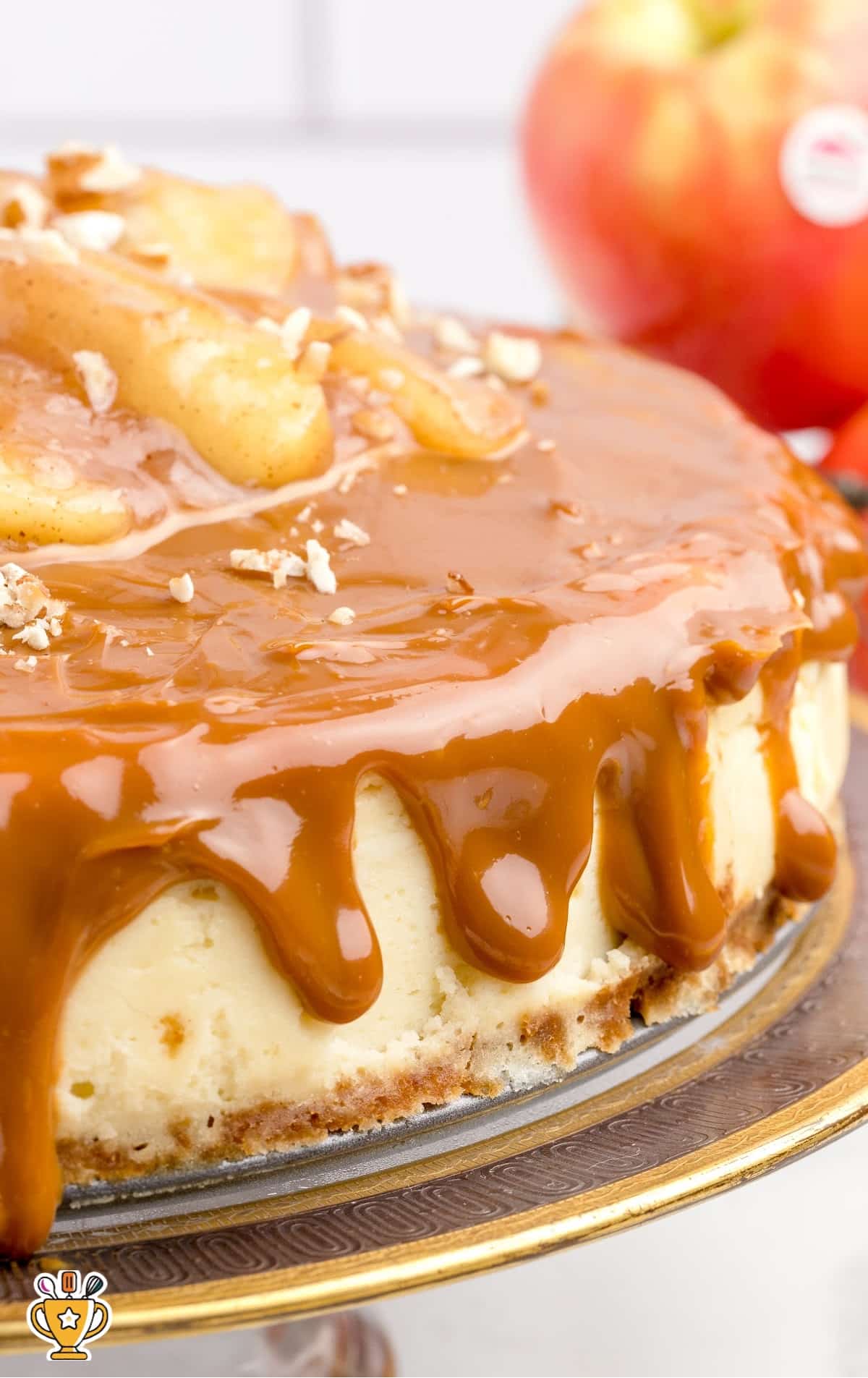Caramel Apple Cheesecake