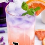 Empress Gin Cocktail in a glass