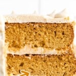 Pieces of Gingerbread Cake