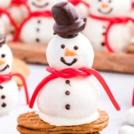 Snowmen Truffles