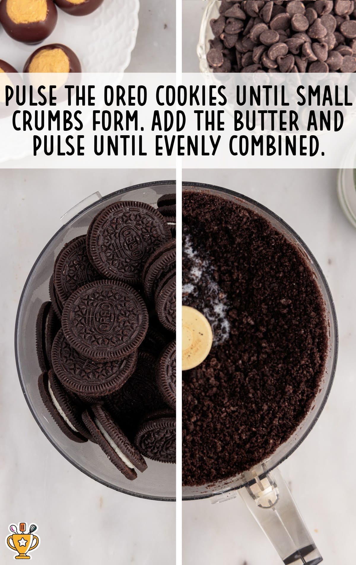 oreo cookies in a blender