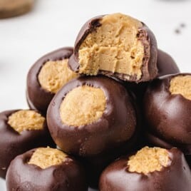 Buckeyes on a plate