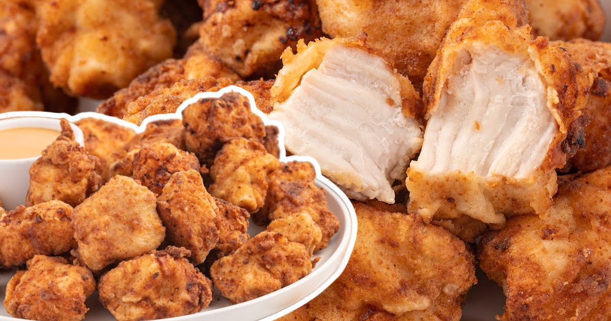 Copycat Chick Fil A Nuggets on a plate