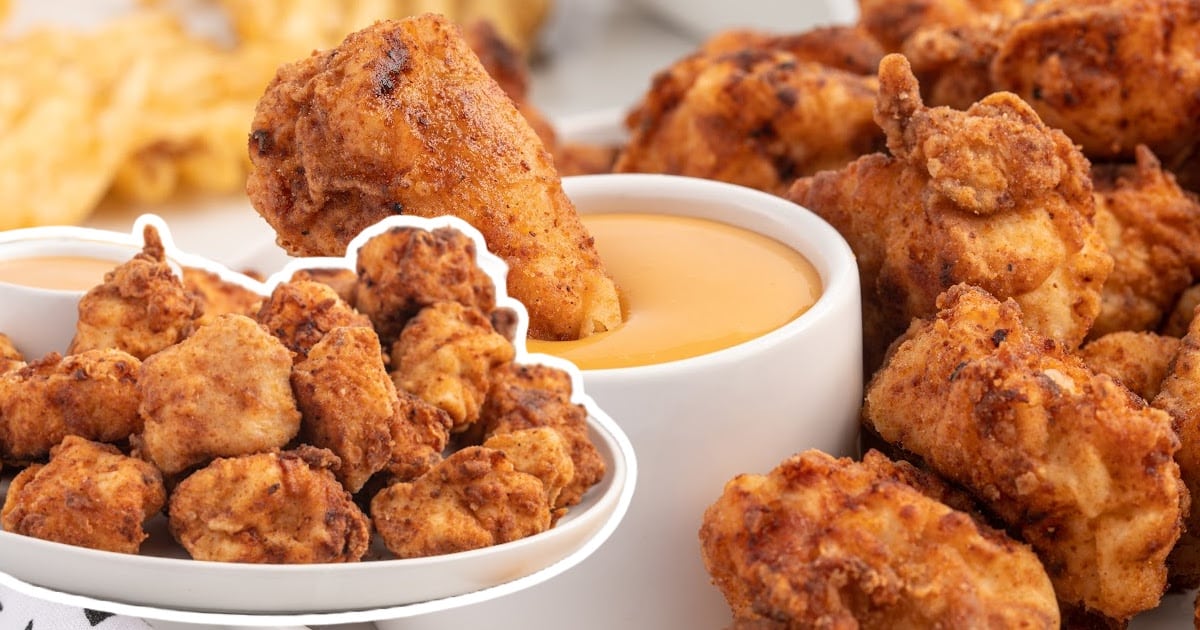 A bunch of Copycat Chick Fil A Nuggets