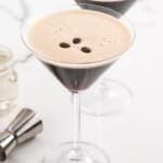 Espresso Martini Recipe in a glass