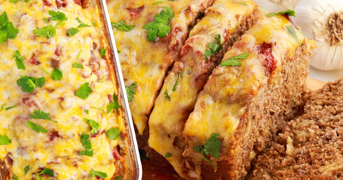Mexican Meatloaf slices