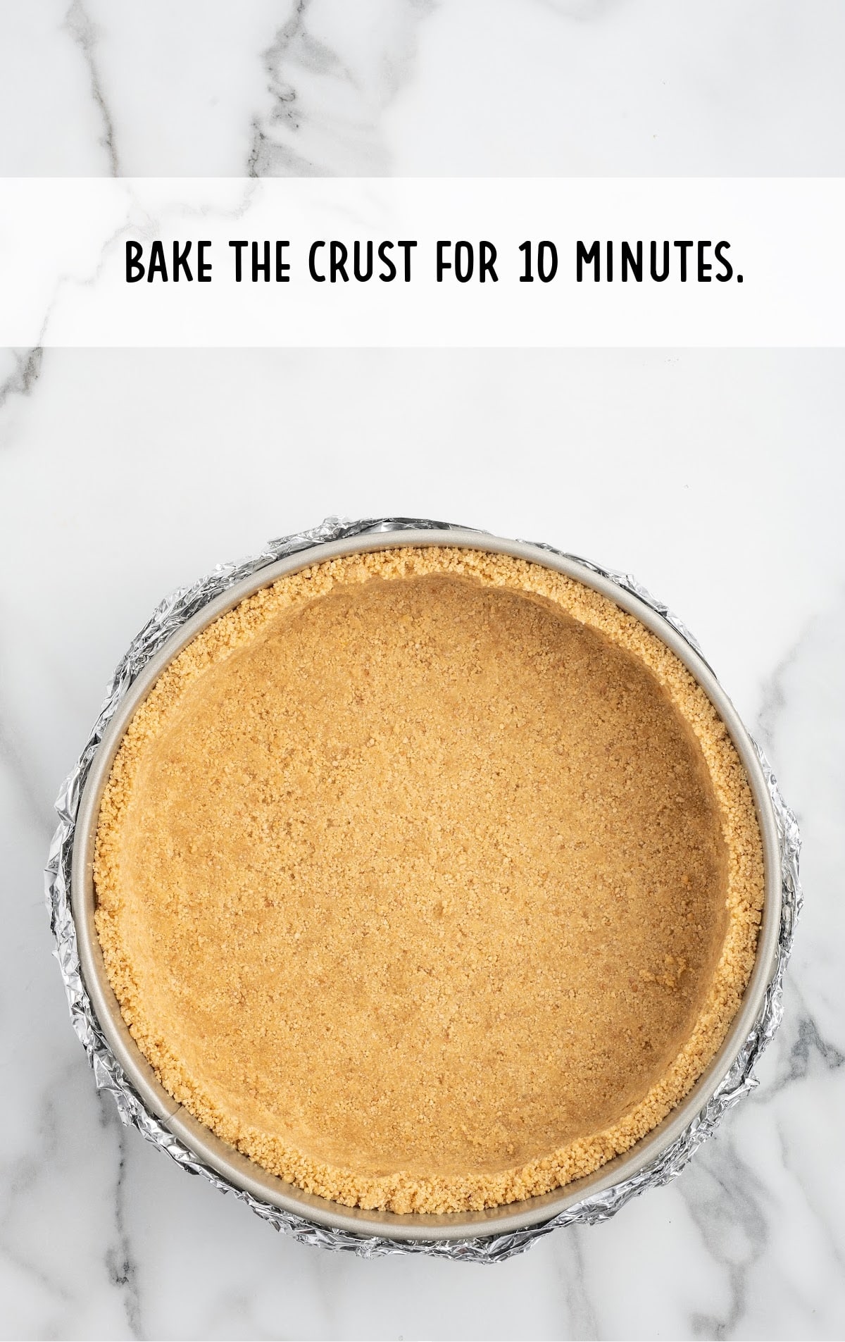 a baked crust