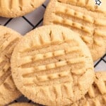Peanut Butter Cookies on a tray
