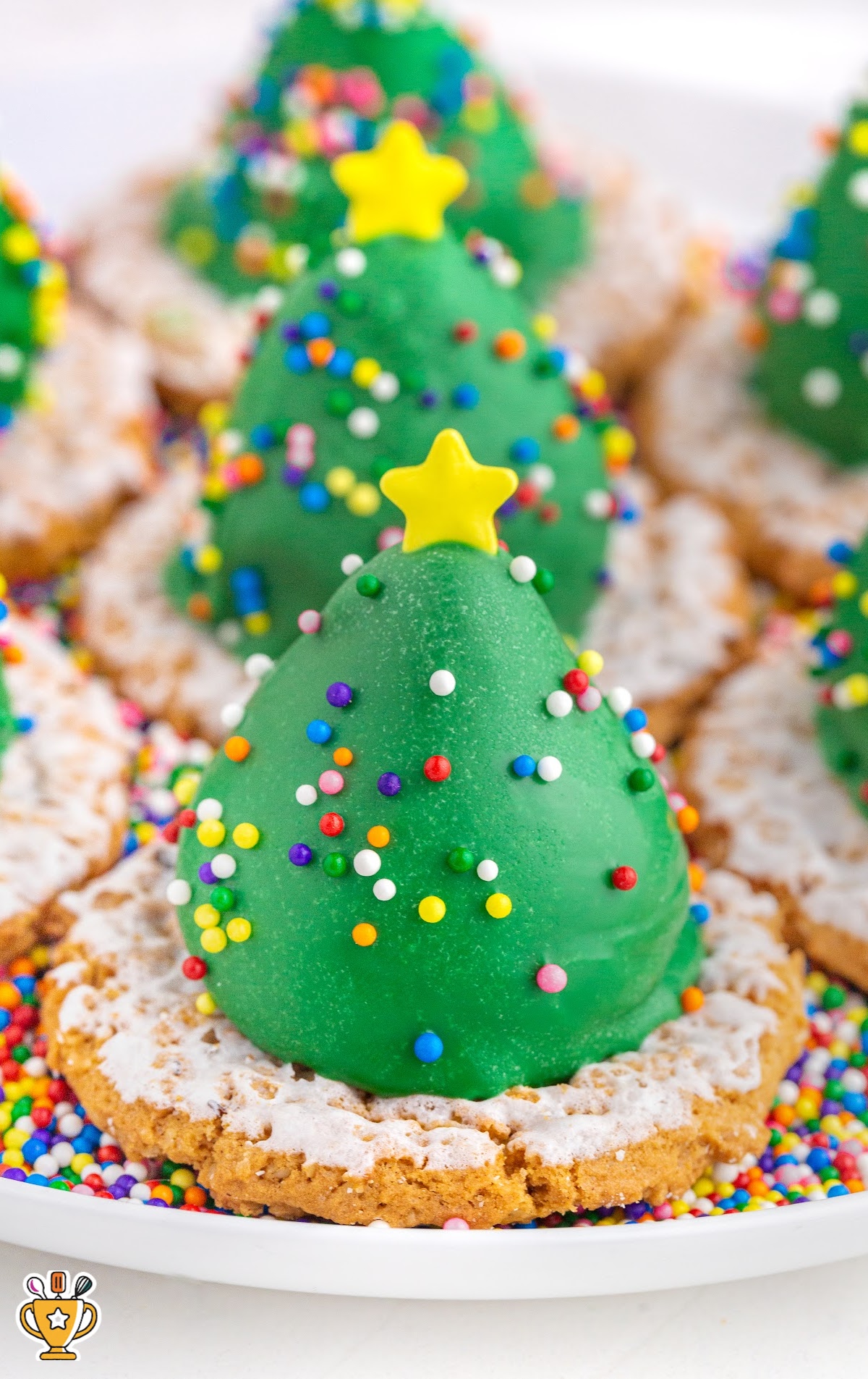 Strawberry Christmas Trees