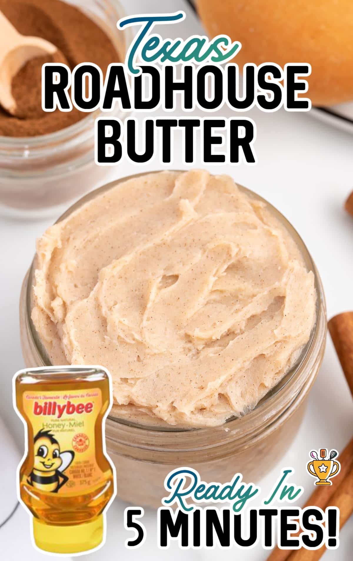 Texas Roadhouse Butter in a jar
