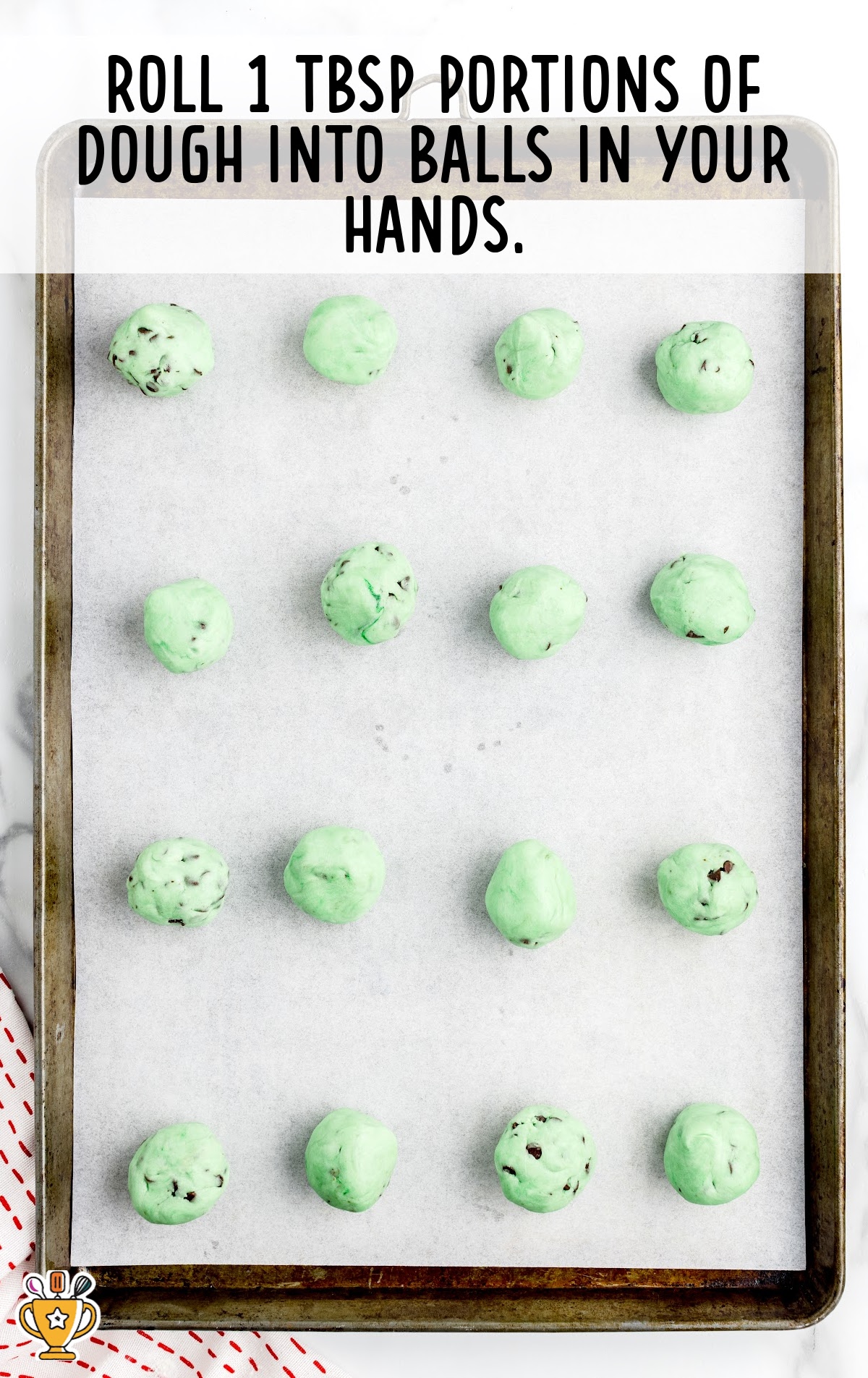 dough rolled into balls