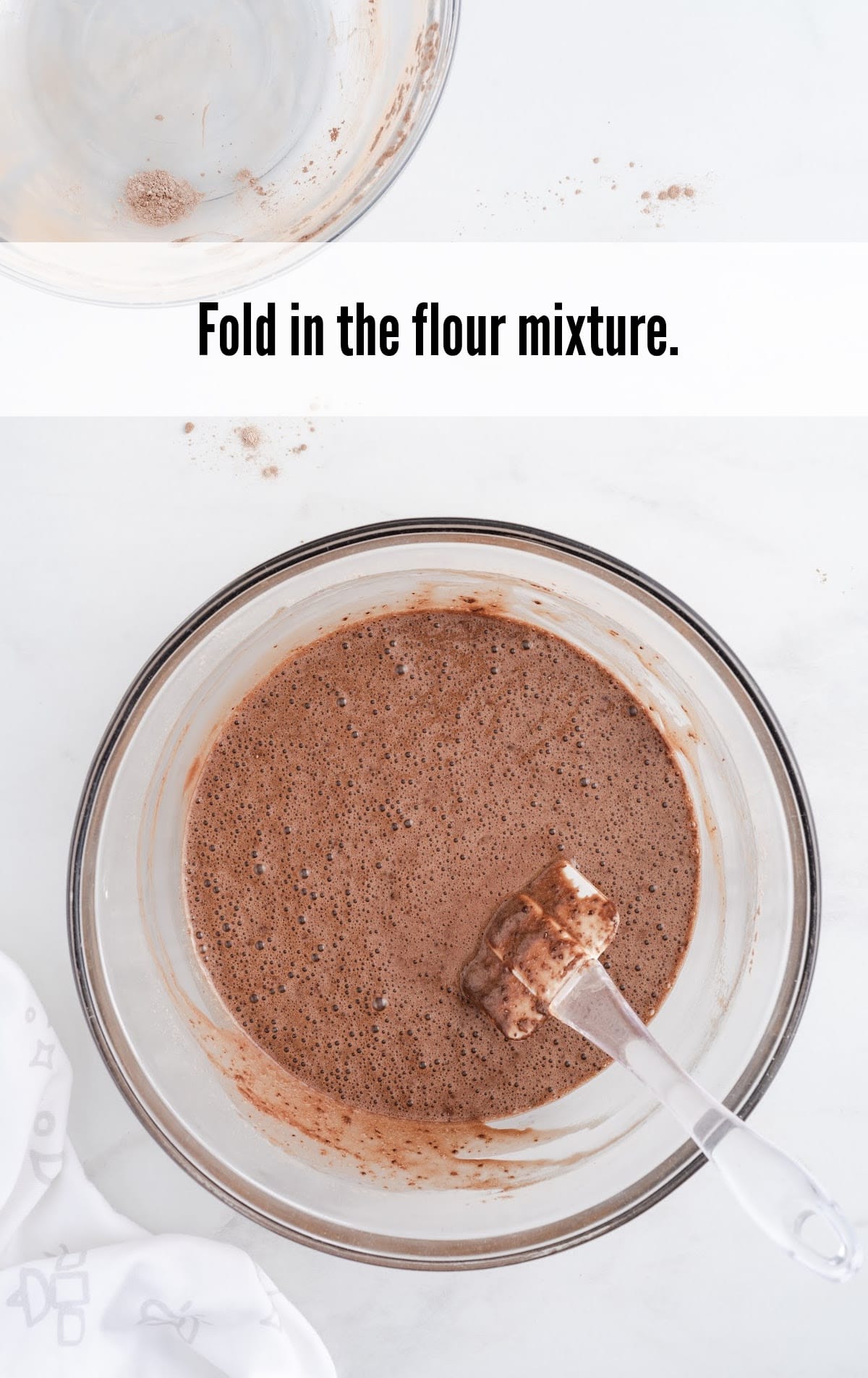flour mixture in a bowl