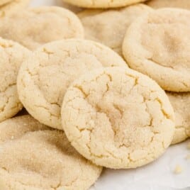 No Butter Sugar Cookies