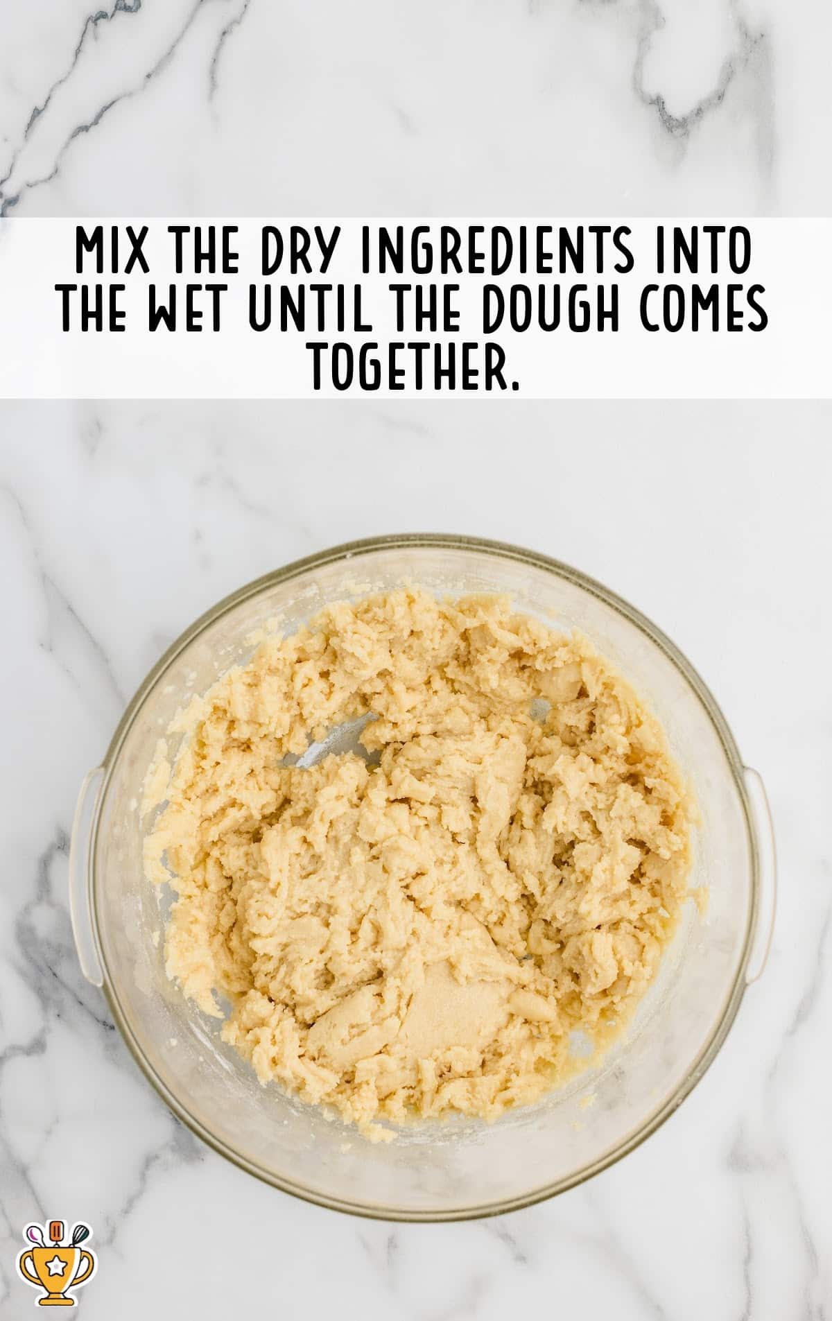 No Butter Sugar Cookies dough in a bowl