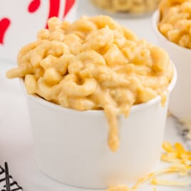 Copycat Chick Fil A Macaroni and Cheese in a bowl