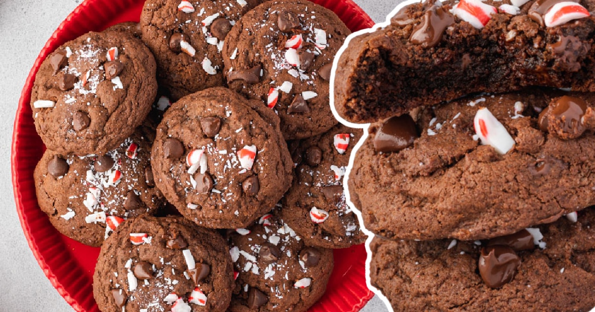 Chocolate Peppermint Cookies