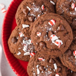 Chocolate Peppermint Cookies