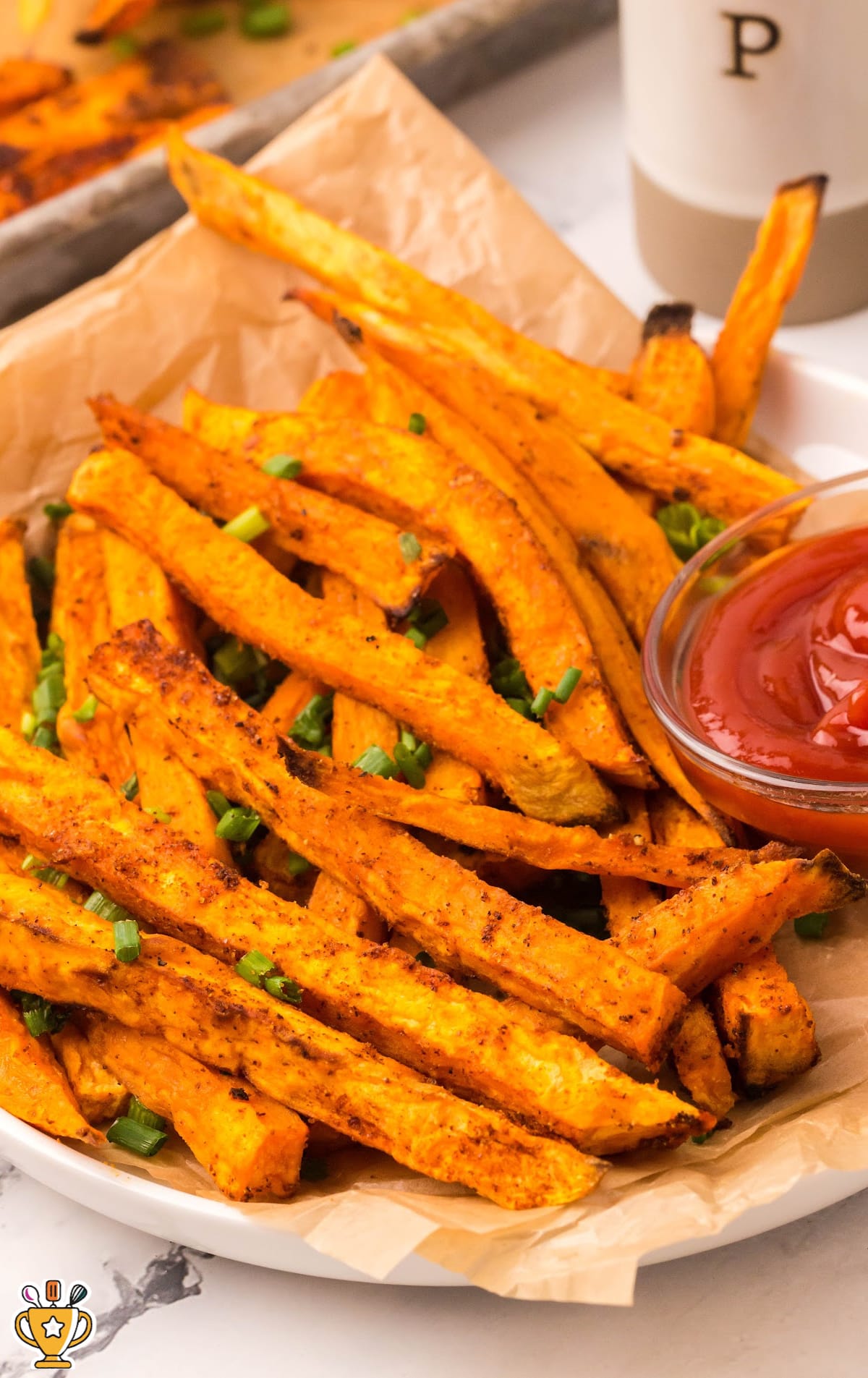 Sweet Potato Fries on a plate