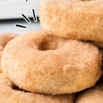 a bunch of Air Fryer Donuts