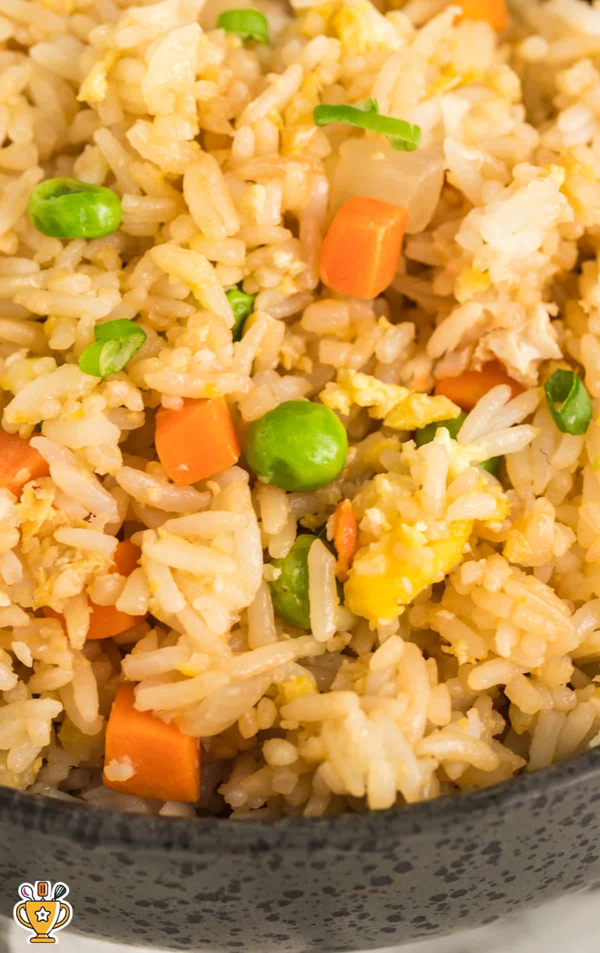 a close up photo of Better Than Takeout Fried Rice