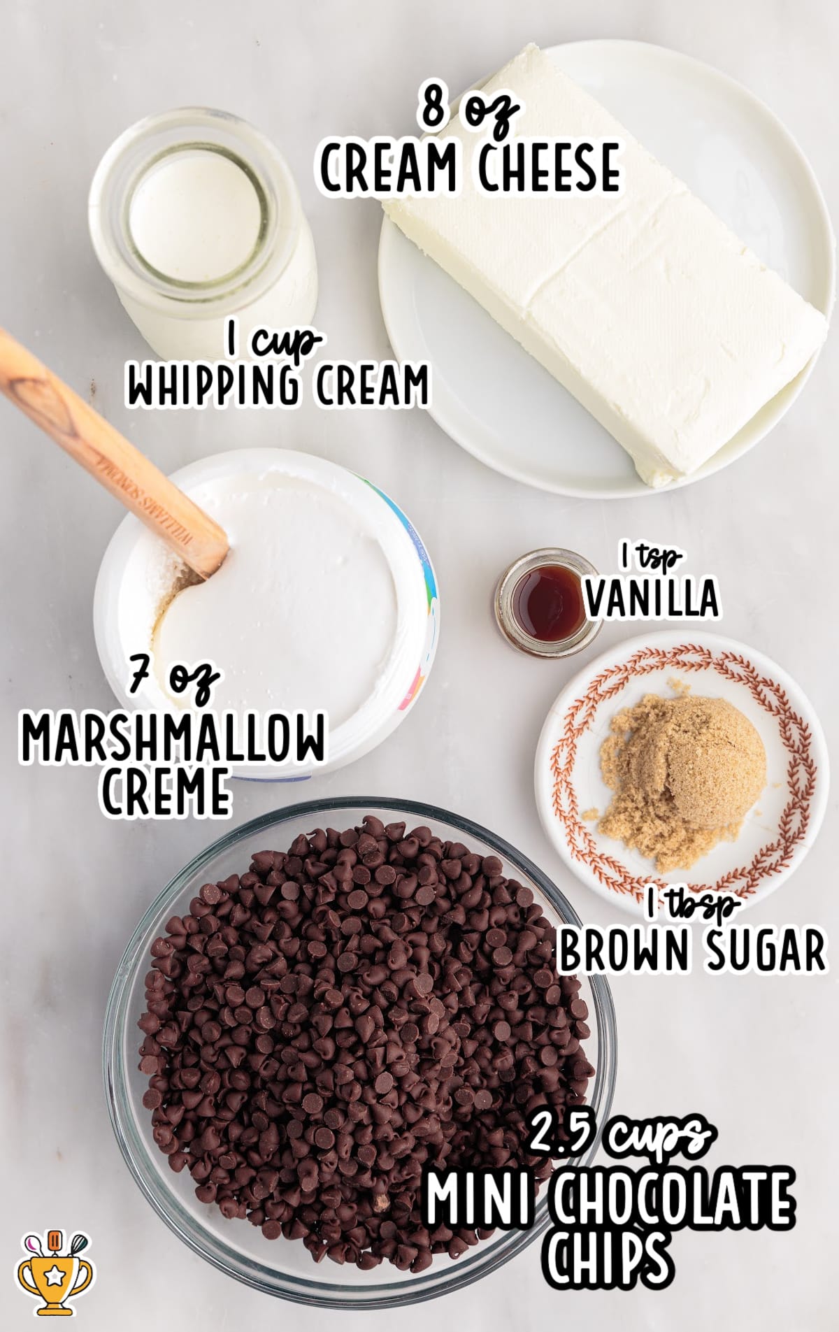 ingredients for making Booty Dip Recipe