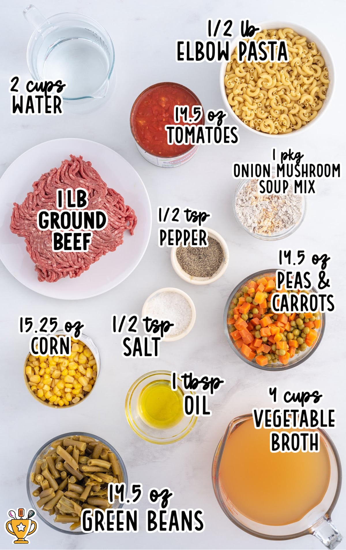 ingredients for making Busy Day Soup