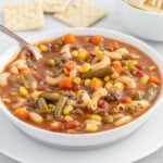 Busy Day Soup in a bowl