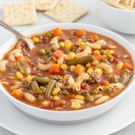 Busy Day Soup in a bowl