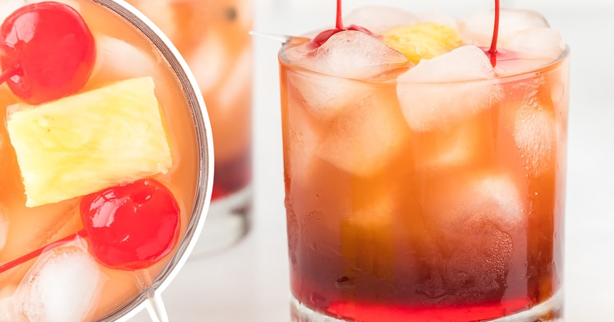 Campfire Cocktail in a glass
