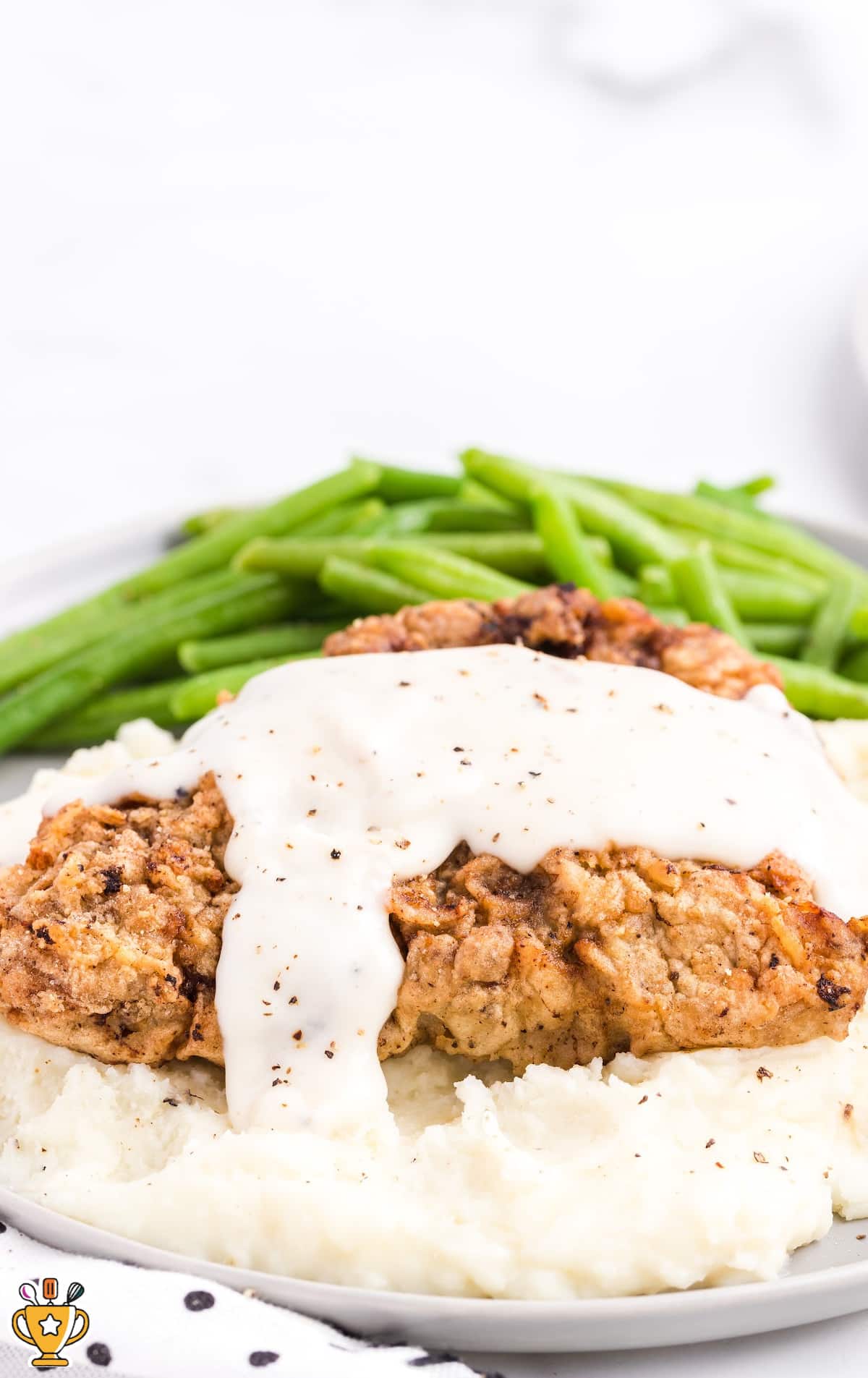 Chicken Fried Steak on a plate