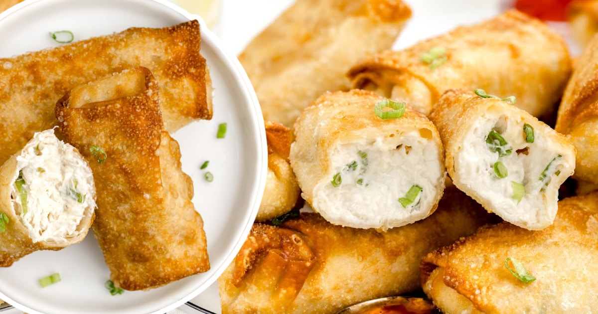 Crab Rangoon Eggroll