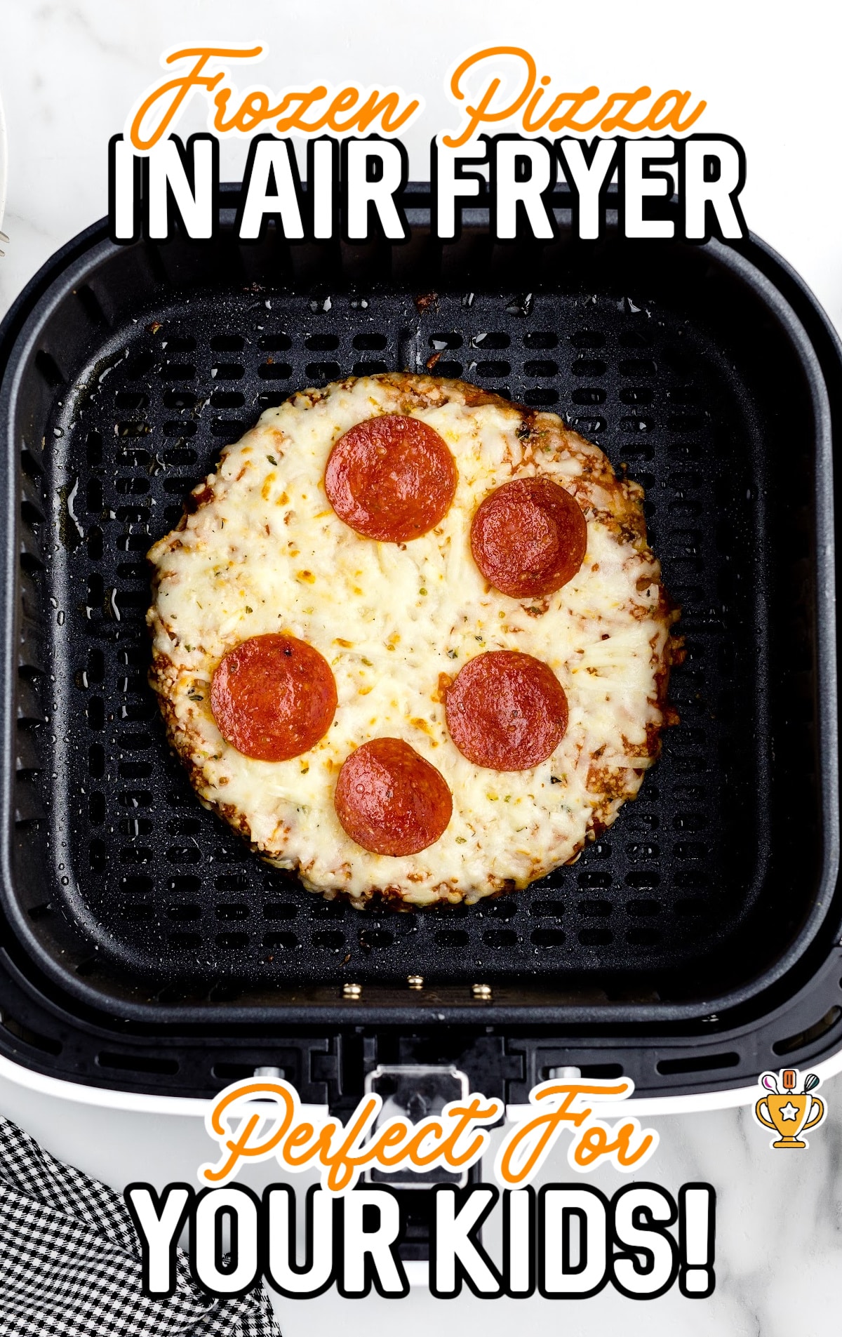 Frozen Pizza in Air Fryer
