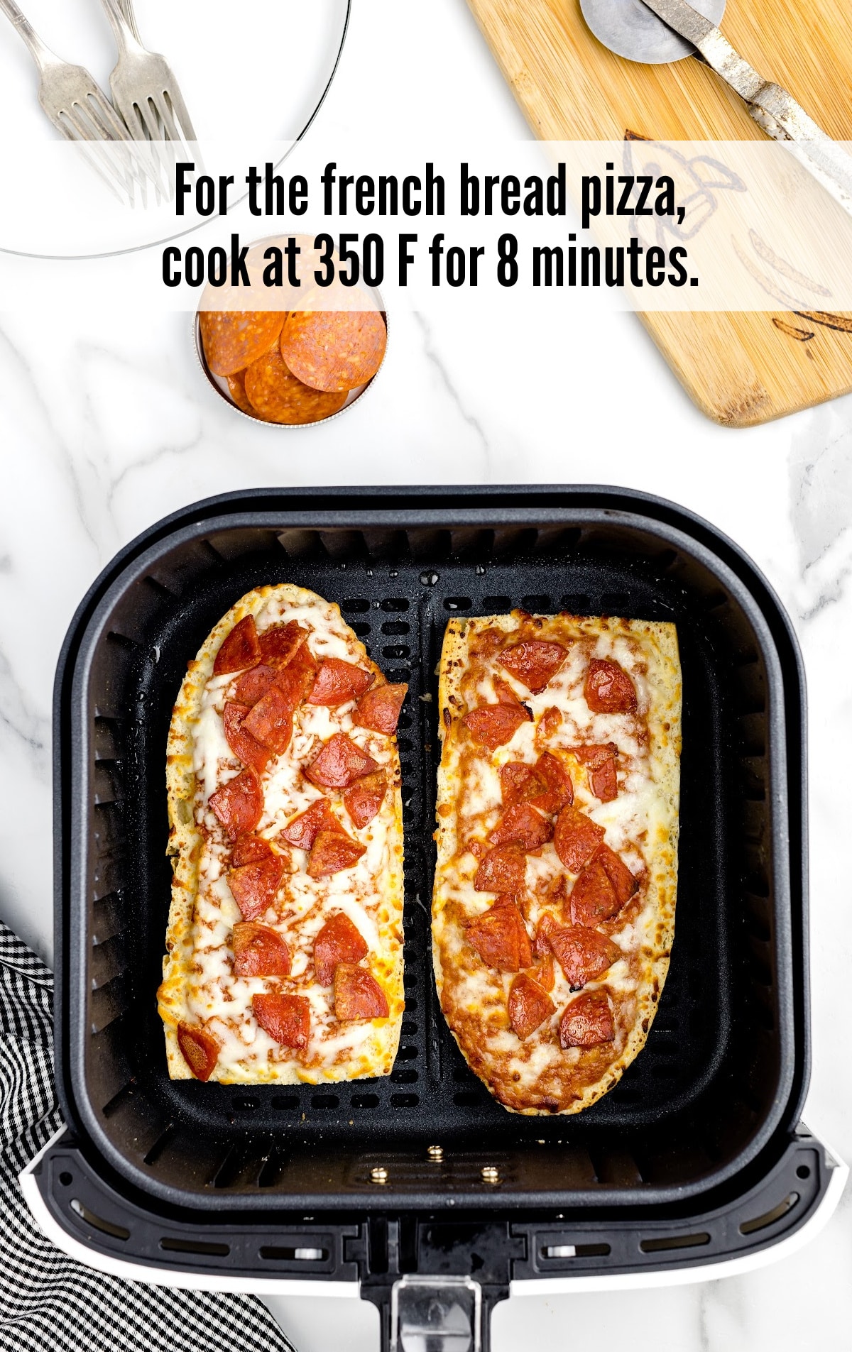 french bread pizza in air fryer