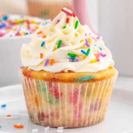 a Funfetti Cupcake