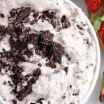 Oreo Dip in a bowl