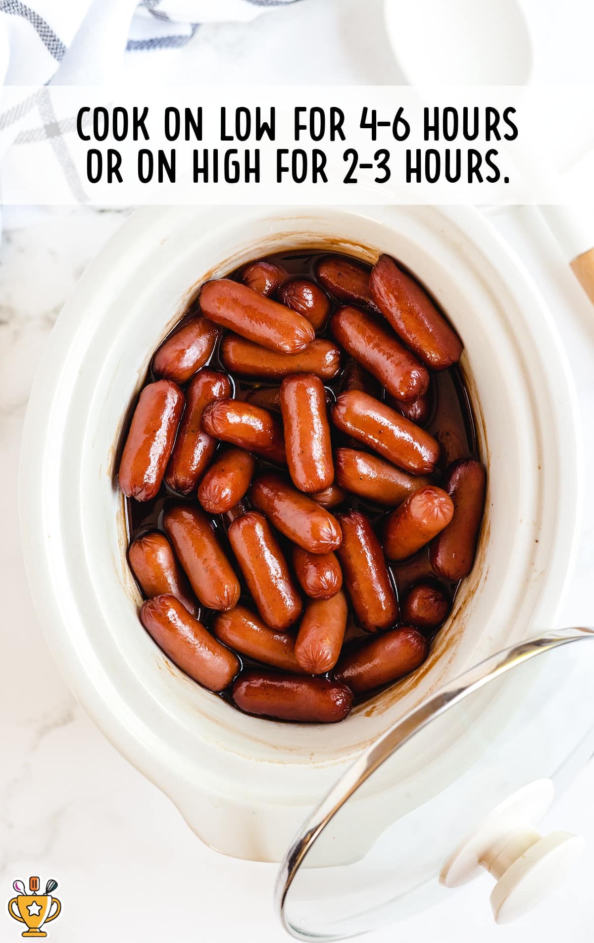BBQ Little Smokies in a crockpot