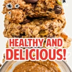 a stack Breakfast Cookies