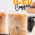 Caramel Iced Coffee in a glass