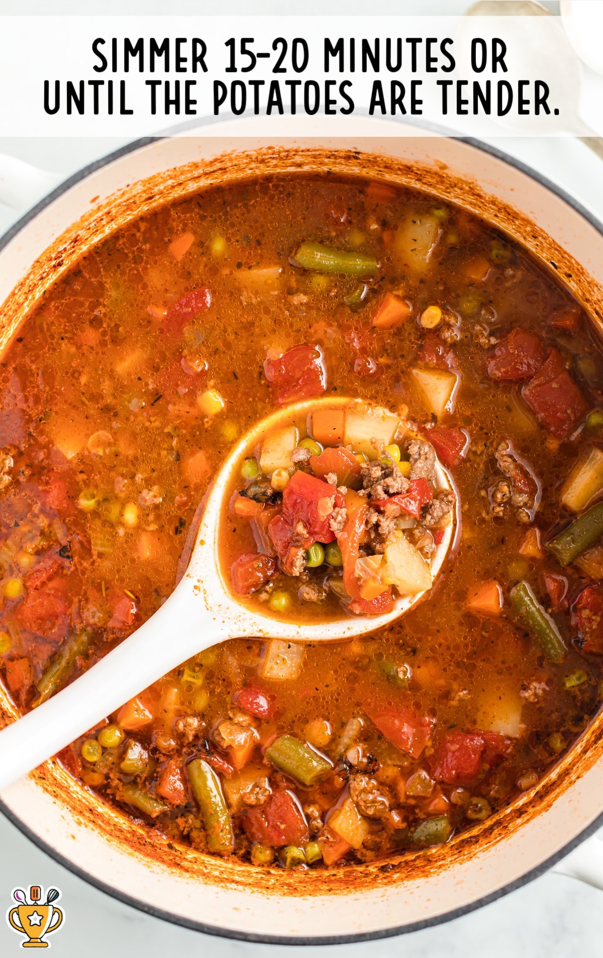 Hamburger Soup in a crockpot