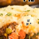 Shepherd's Pie on a plate