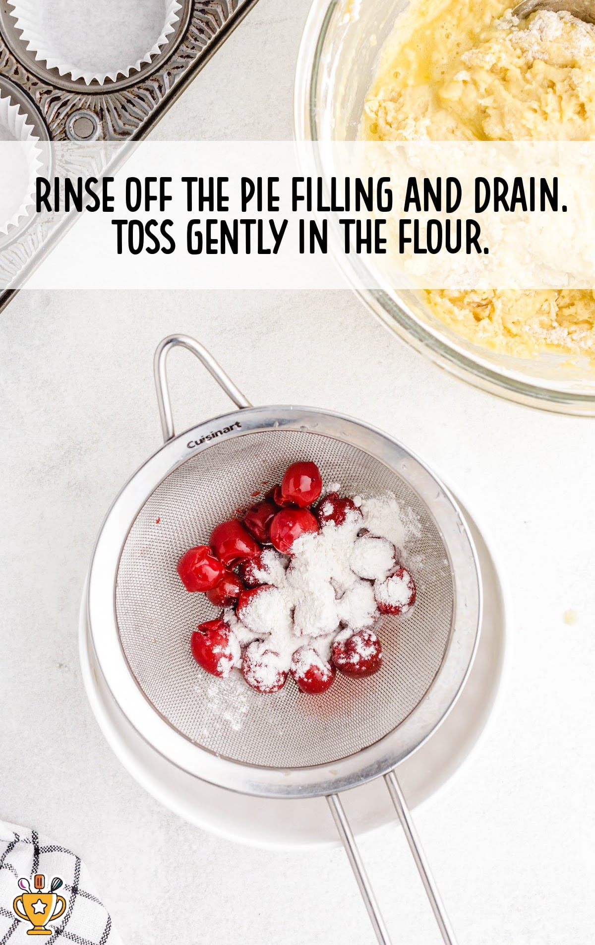 Cherry Cobbler Muffins