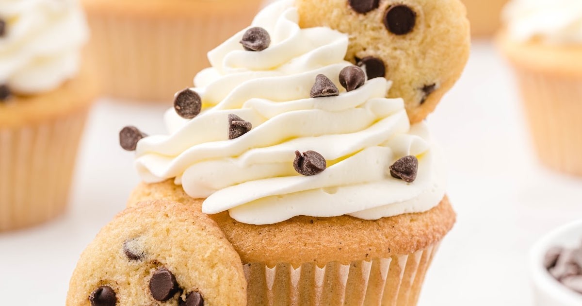 Cookie Dough Cupcakes