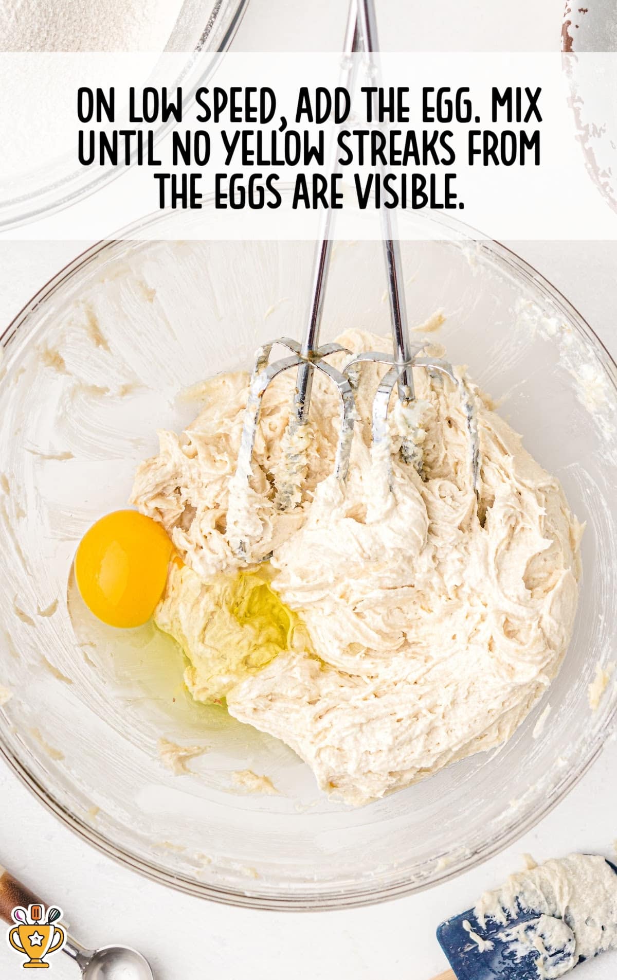 eggs added in a bowl
