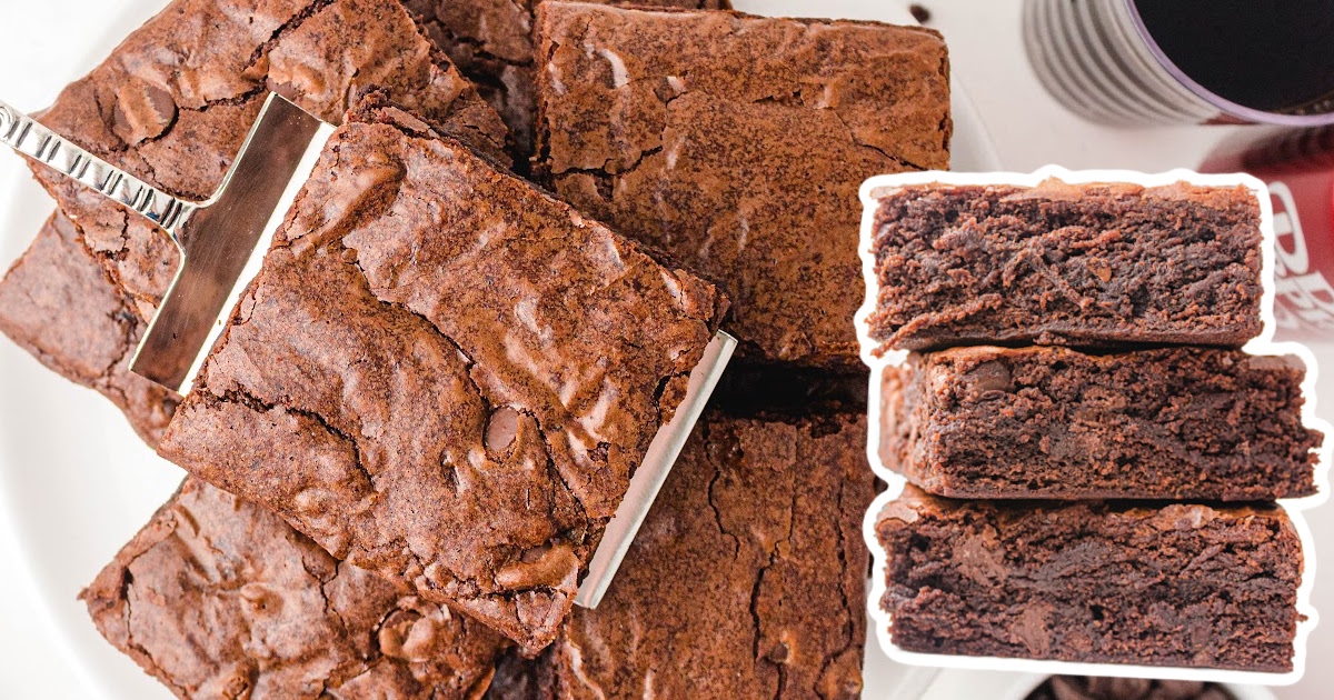 Dr Pepper Brownies