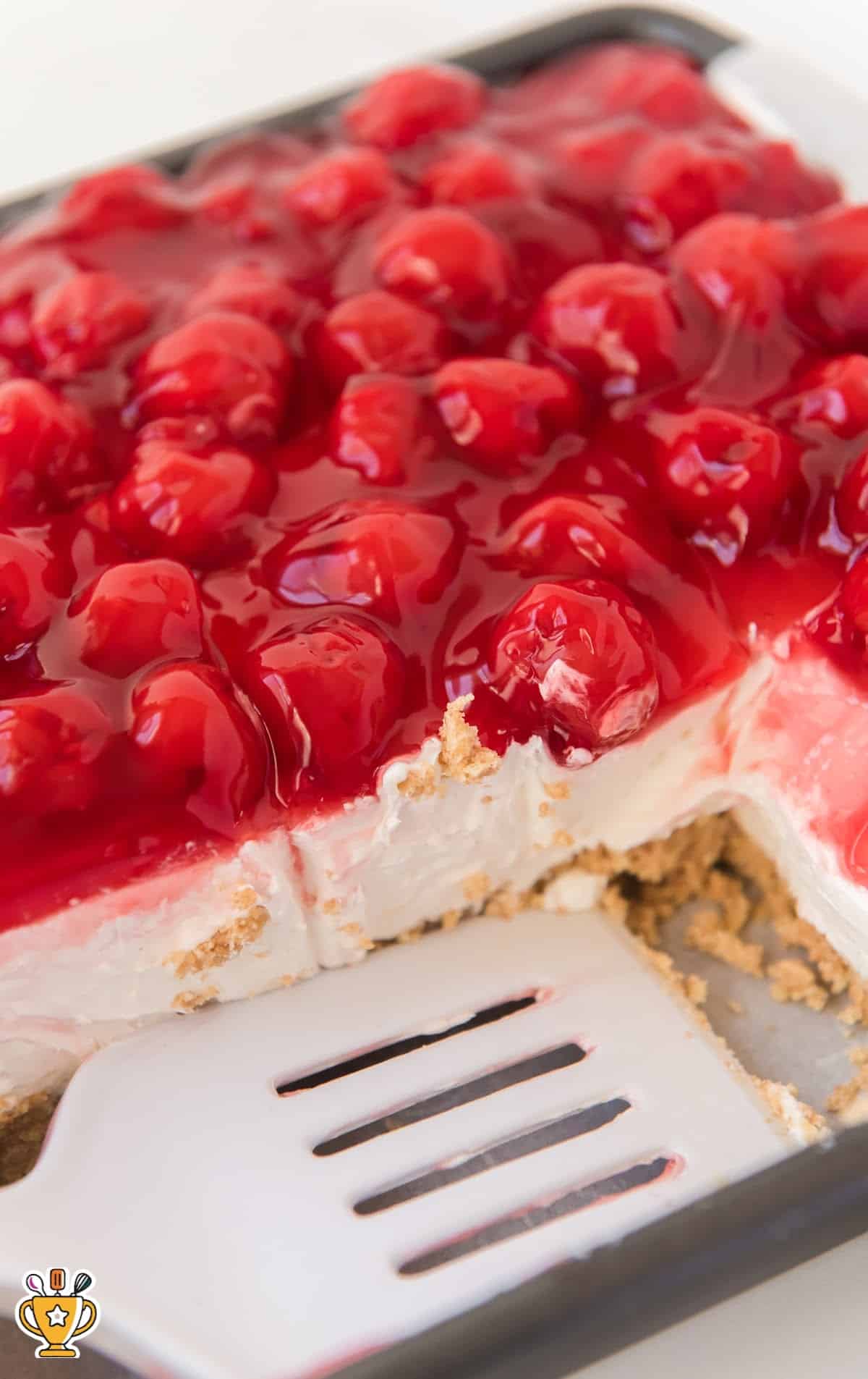 No Bake Cherry Cheesecake
