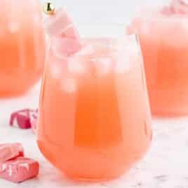 Pink Starburst Cocktail in glasses