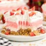 Strawberry Delight on a plate