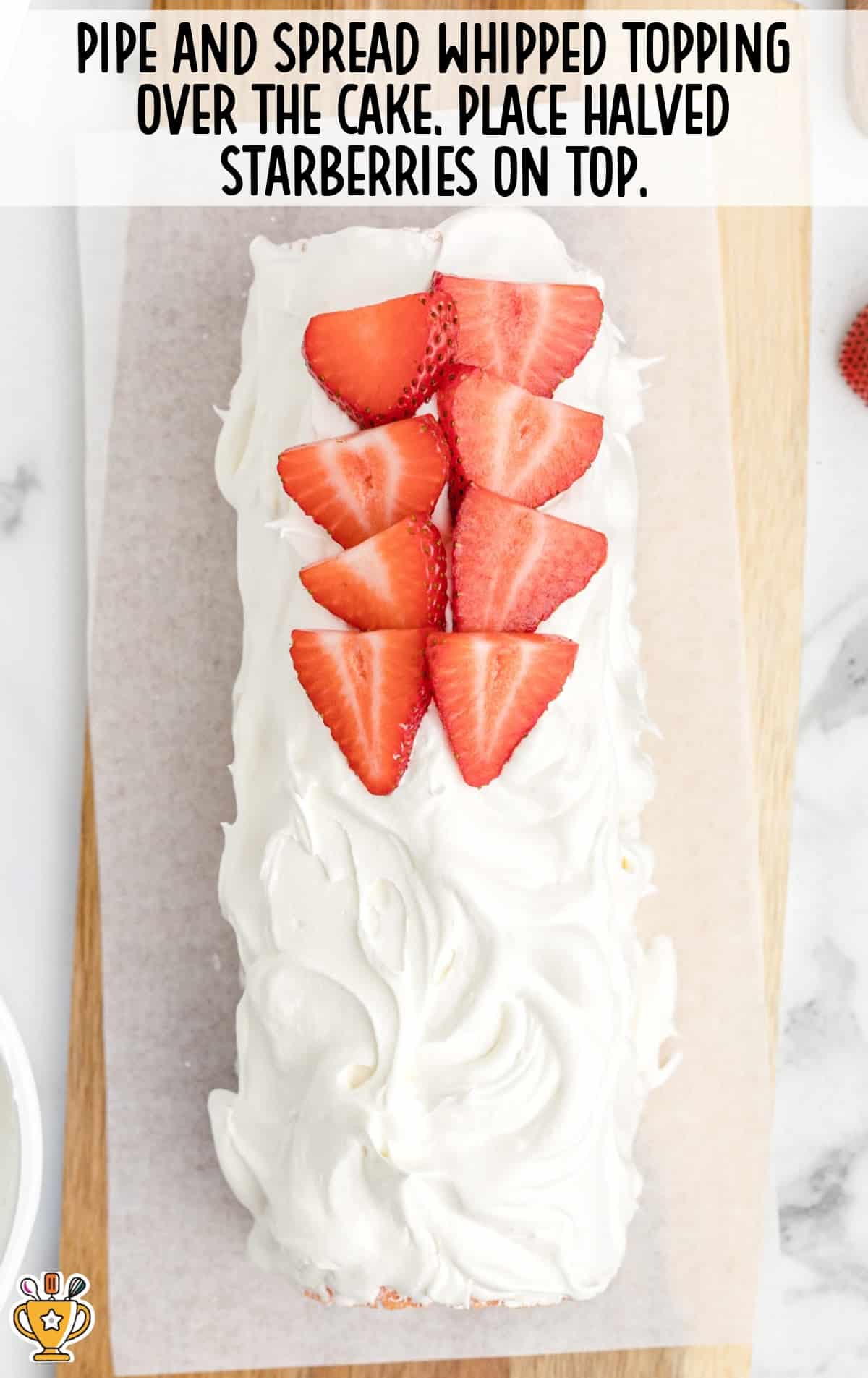 Strawberry Roll Cake